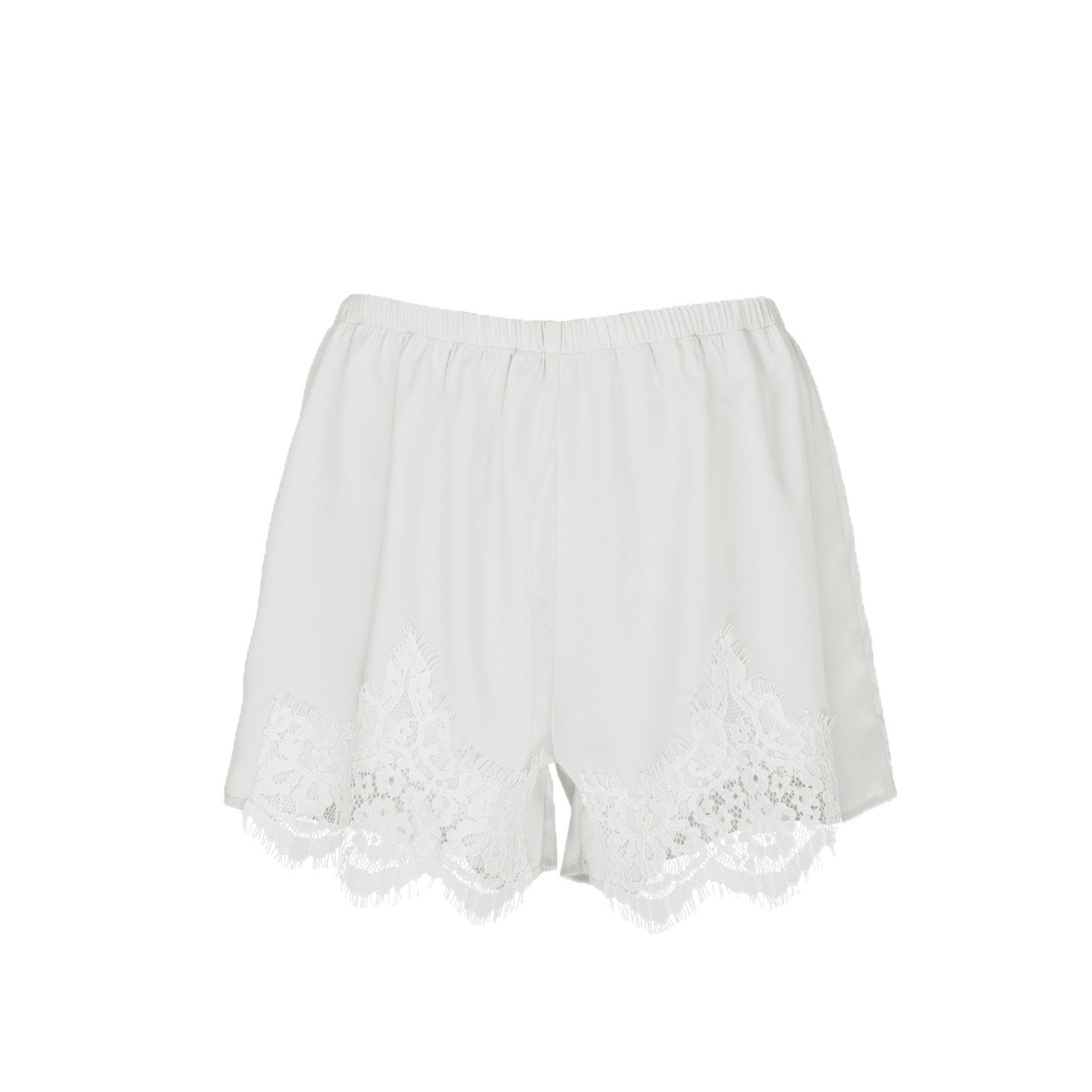 Spring And Summer New Style European And American Style Satin Lace Shorts, Loose And Comfortable, Design, Temperament And Fashion 2025 Cross-Border